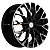 Khomen Wheels 7x17/5x108 ET50 D63,3 KHW1718 (Kuga/Focus/Volvo XC40/XC70) Black-FP