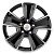 Khomen Wheels 6,5x16/5x108 ET45 D60,1 KHW1601 (Chery Tiggo 3/Tiggo 3 Pro) Black-FP