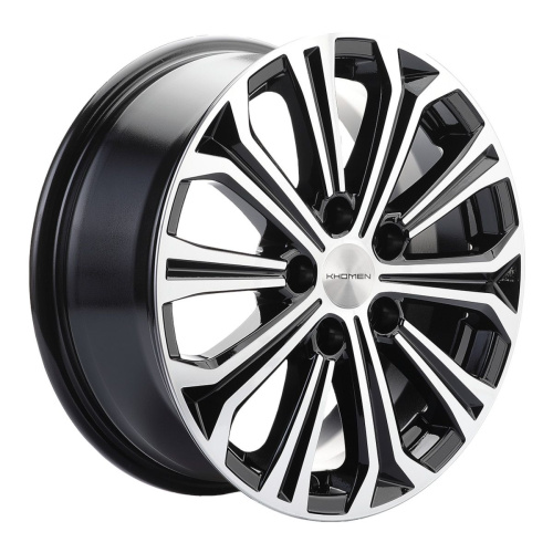 Khomen Wheels  KHW1610 (Focus)  6,5\R16 5*108 ET50  d63,3  Black-FP  [WHS498657]