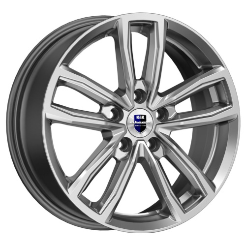 КиК  Каланг (КС1086)  6,5\R17 5*139,7 ET40  d98,1  Дарк платинум  [81761]  Fb max 575 kg