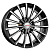 K&K 5,5x14/4x100 ET46 D54,1 Акцент-оригинал (КС641) Алмаз черный