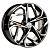 Khomen Wheels 7x17/5x108 ET50 D63,3 KHW1716 (Kuga/Focus) Black-FP