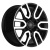 Khomen Wheels  KHW1723 (JAC T6 Pickup)  8,0\R17 6*139,7 ET30  d106,1  Black-FP  [WHS520381]