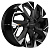 Khomen Wheels 5,5x14/4x100 ET38 D67,1 KHW1402 (Accent/Getz/i20) Black-FP
