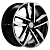Khomen Wheels 6,5x16/5x114,3 ET41 D67,1 KHW1612 (Kia) Black-FP