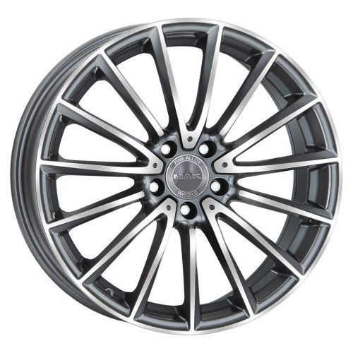MAK  Komet  8,0\R19 5*112 ET48  d66,6  Gun Met-Mirror Face  [F8090KMQM48WS4X]
