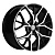 Khomen Wheels  KHW2012 (Changan Uni-K/Uni-V)  8,0\R20 5*114,3 ET35  d60,1  Black-FP  [WHS525501]