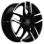 Khomen Wheels 6,5x17/5x112 ET38 D57,1 KHW1708 (Kodiaq/Tiguan) Black-FP