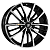 Khomen Wheels 7x18/5x114,3 ET45 D67,1 KHW1812 (Mazda CX-5/Kia Seltos) Black-FP
