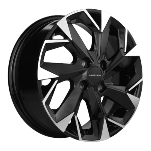 Khomen Wheels  KHW1508 (Vesta)  6,0\R15 4*100 ET50  d60,1  Black-FP  [WHS511816]