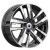 K&K 6x15/4x100 ET46 D54,1 Хант (КС1034) Алмаз черный K&K 6x15/4x100 ET46 D54,1 Хант (КС1034) Алмаз черный