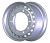 TOPU Колесо дисковое SRW(TOPU) 11.75x22.5 10x335 ET120 D281 T14 Silver