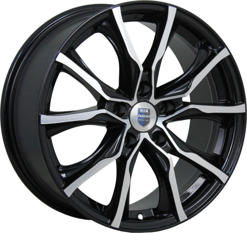 КиК Твист 7.5x17/5x112 ET37 D66.6 алмаз_черный