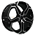 Khomen Wheels 7,5x19/5x114,3 ET40 D64,1 KHW1909 (Haval F7/F7x) Black-FP