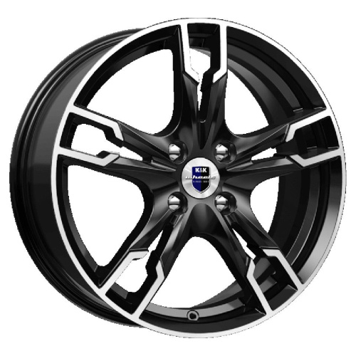 КиК  Солар (КС875)  7,0\R17 5*114,3 ET45  d67,1  Алмаз черный  [75055SK]  Fb max 650 kg