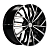 Khomen Wheels 7x17/5x112 ET40 D57,1 KHW1717 (Kodiaq/Tiguan) Black-FP