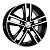 Вектор  K127  6,0\R15 5*100 ET38  d57,1  Алмаз черный  [12700AK]  <С>