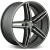 VISSOL V-015 9x20/5x112 ET25 D66.6 MATTE-GRAPHITE-MACHINED