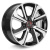 Remain  Kia Rio (R139)  6,0\R15 4*100 ET46  d54,1  Алмаз-черный  [13930AR]