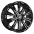 Khomen Wheels 6,5x16/5x114,3 ET45 D60,1 KHW1610 (Toyota/Suzuki) Black Khomen Wheels 6,5x16/5x114,3 ET45 D60,1 KHW1610 (Toyota/Suzuki) Black