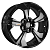 Khomen Wheels 7x17/5x114,3 ET35 D66,1 KHW1724 (Nissan Juke) Black