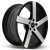 VISSOL V-080L 8.5x19/5x120 ET15 D74.1 BLACK-WITH-MACHINED-FACE VISSOL V-080L 8.5x19/5x120 ET15 D74.1 BLACK-WITH-MACHINED-FACE