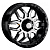 LS 7,5x17/6x139,7 ET30 D106,1 1285 BKF (конус, Колпак+лого)