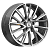 Premium Series 7,5x18/5x108 ET47 D60,1 КР010 (Tiggo 8 Pro) Diamond Gloss Graphite
