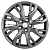 Khomen Wheels 7x18/5x110 ET35 D67,1 KHW1809 (Dongfeng 580/DFSK 500) Gray