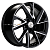Khomen Wheels 7x17/5x108 ET43 D65,1 KHW1714 (DFM AX 7) Black-FP