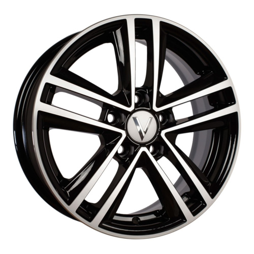 Вектор  K127  6,0\R15 5*100 ET38  d57,1  Алмаз черный  [12700AK]  <С>
