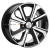 Khomen Wheels 6x15/4x100 ET45 D56,6 KHW1501 (Nexia) Black-FP Khomen Wheels 6x15/4x100 ET45 D56,6 KHW1501 (Nexia) Black-FP