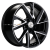 Khomen Wheels 7x17/5x108 ET43 D65,1 KHW1714 (DFM AX 7) Black-FP