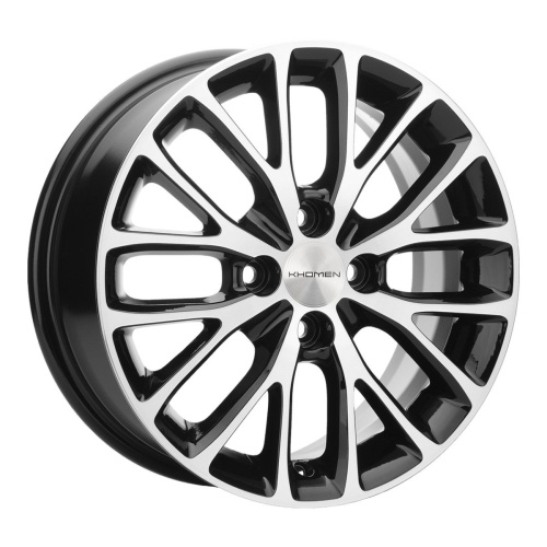 Khomen Wheels  KHW1506 (Lada Granta)  6,0\R15 4*98 ET36  d58,6  Black-FP  [WHS503384]