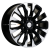 Khomen Wheels 8x20/6x139,7 ET38 D67,1 KHW2010 (Pajero IV) Black-FP Khomen Wheels 8x20/6x139,7 ET38 D67,1 KHW2010 (Pajero IV) Black-FP