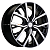 Khomen Wheels 7x18/5x108 ET35 D60,1 KHW1806 (Chery Tiggo 4/Tiggo 7 Pro) Black-FP