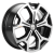 Khomen Wheels 6,5x17/5x108 ET33 D60,1 KHW1710 (Chery Tiggo/Tiggo 7 Pro) Black-FP (сфера)