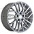 Khomen Wheels 7x17/5x108 ET45 D60,1 KHW1717 (Chery Tiggo 3/Tiggo 3 Pro) F-Silver