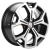 Khomen Wheels 6,5x17/5x114,3 ET45 D54,1 KHW1710 (Coolray) Black-FP Khomen Wheels 6,5x17/5x114,3 ET45 D54,1 KHW1710 (Coolray) Black-FP