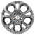 Khomen Wheels 6,5x17/5x114,3 ET50 D66,1 KHW1711 (Arkana/Kaptur) Gray