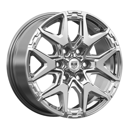 КиК  Гангут (КС1176)  7,5\R18 6*139,7 ET36  d100,1  Дарк платинум  [84160]  Fb max 900 kg