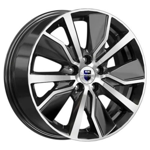 КиК  Гамбит  6,5\R16 5*114,3 ET45  d60,1  алмаз чёрный  [78753]  Fb max 600 kg