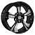 Khomen Wheels 7x17/5x114,3 ET45 D67,1 KHW1724 (FAW Besturn X80) Black