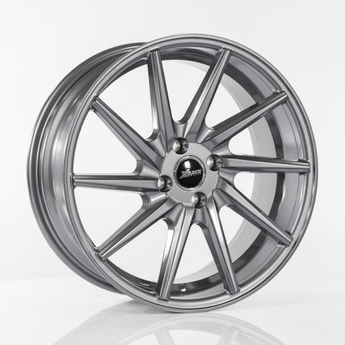 X-RACE H-03(R) 7.5x17/4x100 ET35 D60.1 Graphite