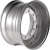 Steger Колесо дисковое STEGER 11,75x22,5 10x335 ET0 D281 T14 hump барабанные тормоза Silver