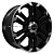 Khomen Wheels 7,5x18/6x114,3 ET38 D67,1 KHW1817 (Mohave) Black-FP