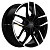 Khomen Wheels 6,5x17/5x108 ET33 D60,1 KHW1708 (Chery Tiggo 7pro) Black-FP