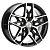 Khomen Wheels 7x17/5x108 ET45 D60,1 KHW1709 (Chery Tiggo 3/Tiggo 3 Pro) Black-FP