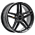 PDW 8,5x18/5x112 ET40 D66,56 FF2127 Gloss Black Machine Edge (PDW)