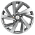 Khomen Wheels 7,5x18/5x114,3 ET50 D66,1 KHW1801 (Murano) Gray-FP